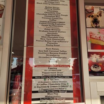 Bruster's Real Ice Cream - Menu - Desserts Near Me - Fullerton, California