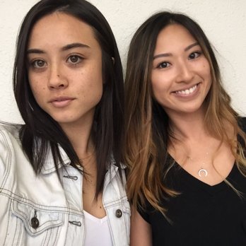 Every Piece Salon - Balayage and A line cut(right) - Hair Salons Near Me - Honolulu, Hawaii