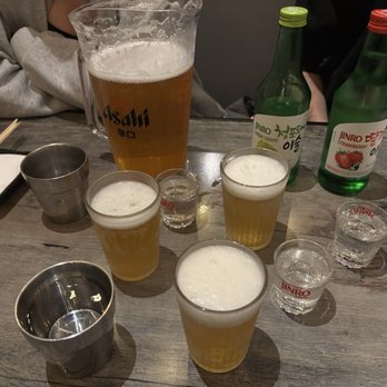 The Barn - One pint and two bottles of soju special $40 - Barbeque Near Me - Arcadia, California The Barn - One pint and two bottles of soju special $40 - Barbeque Near Me - Arcadia, California