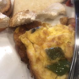 Herbivore Omelette  burned.