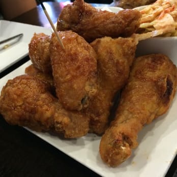 Bonchon Sunnyvale - close up of the spicy hot garlic - Chicken Wings Near Me - Sunnyvale, California
