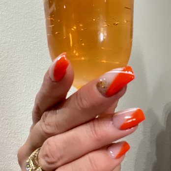 Nails 4 You - New contemporary Nails 4 You design orange white gold design . - Nail Salons Near Me - Los Gatos, California Nails 4 You - New contemporary Nails 4 You design orange white gold design . - Nail Salons Near Me - Los Gatos, California