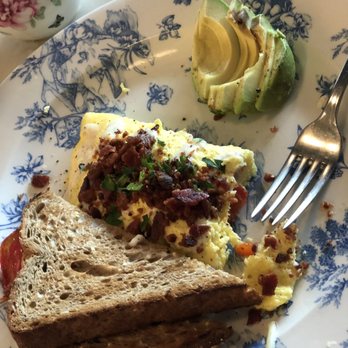Little Hen - Carbonara Omelette + Avocado Bennie $17 - Breakfast & Brunch Near Me - Weston, Florida Little Hen - Carbonara Omelette + Avocado Bennie $17 - Breakfast & Brunch Near Me - Weston, Florida