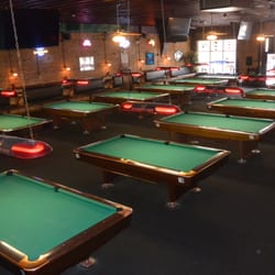 Main Street Bar & Billiards - 15 Brunswick Gold Crown Pool Tables