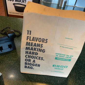 Wingstop - Front counter and my food. - Chicken Wings Near Me - Riverside, California Wingstop - Front counter and my food. - Chicken Wings Near Me - Riverside, California