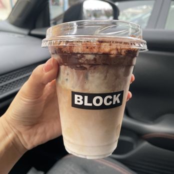 Block Coffee - Pistachio cream latte - Coffee & Tea Near Me - San Jose, California