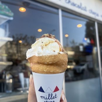 Millet Crepe - Ice Cream Crepe - Creperies Near Me - Los Angeles, California