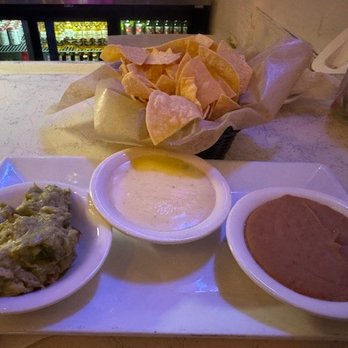 Pink Agave - Delicious chips & dip trio - Mexican Near Me - Baton Rouge, Louisiana