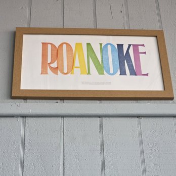 Blindhouse Beer - A framed colorful sign of Roanoke, representing the diversity in the Star City of Roanoke, Virginia. - Breweries Near Me - Roanoke, Virginia