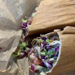 Street Cart Doner Wrap