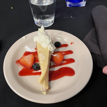 Cafe Blue - Fresh Squeezed Key Lime Pie - very refreshing - Seafood Near Me - Austin, Texas