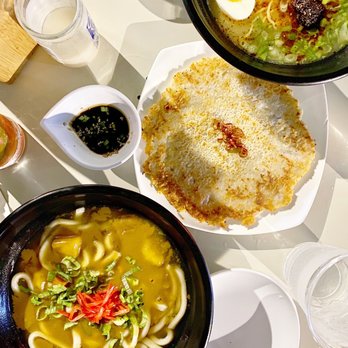 mochiron Izakaya - Curry Udon, Potato Jijimi Pancake, Spicy Miso Ramen - Izakaya Near Me - Astoria, New York mochiron Izakaya - Curry Udon, Potato Jijimi Pancake, Spicy Miso Ramen - Izakaya Near Me - Astoria, New York