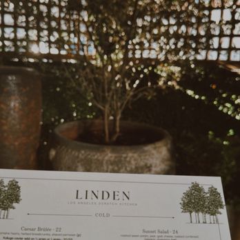 Linden - Patio - New American Near Me - Los Angeles, California