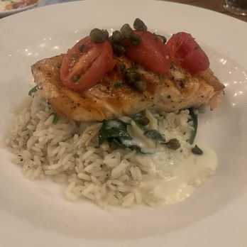 Fish City Grill - Garlic caper grilled salmon - Seafood Near Me - Richardson, Texas