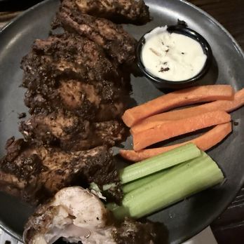 Hawk & Griffin - Chicken wings with Jerk Sauce.  Very spicy! - Pubs Near Me - Vienna, Virginia