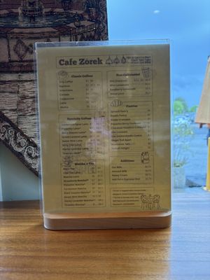 Menu photo 2 Zorek San Bruno, CA Menu photo 2 Zorek San Bruno, CA