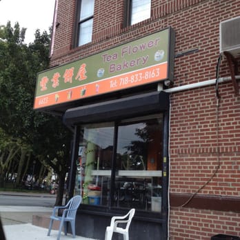 Tea Flower Bakery - the front of the building - Bakeries Near Me - New York, New York