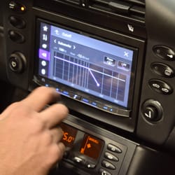 Car System Installation - Porsche double din GPS DVD and reverse camera