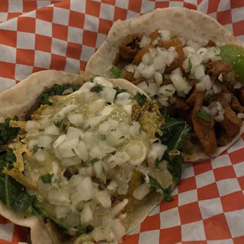 The Vegan Nom - All the works on both of my tacos - Vegan Near Me - Austin, Texas The Vegan Nom - All the works on both of my tacos - Vegan Near Me - Austin, Texas