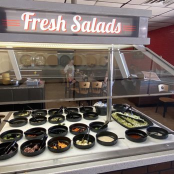Pizza Inn - Salad bar on the buffet - Pizza Near Me - Muskogee, Oklahoma Pizza Inn - Salad bar on the buffet - Pizza Near Me - Muskogee, Oklahoma