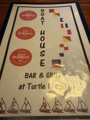 Menu photo 2 Boat House Bar & Grill Key West, FL Menu photo 2 Boat House Bar & Grill Key West, FL
