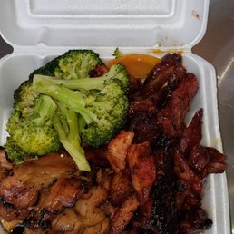 Bourbon Chicken and Pork Bourbon Chicken and Pork