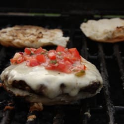 123 Food Stop - The Burger George only $5.99 served w FF