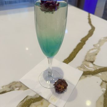 North Stone kitchen - The edible flowers have arrived! HH cocktails are a steal! - Bars Near Me - Rochester, Minnesota