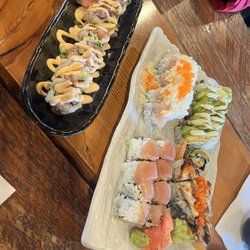 Order of sushi rolls
