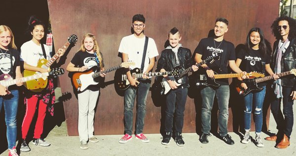 Master the music. Master the mind - Guitar Ninjas began with a vision for how to teach guitar that incorporates learning fundamental principles while experiencing the joy of making music.

We started 10 years ago with one student, in one room, of a small house in Burbank, CA.  Since then, our methodology was proven effective on thousands of students. Our focused guitar course satisfies the soul, expands the mind and teaches excellence as a habit. 

Our students are on the journey to become a Guitar Ninja! Our personal instruction plans are for adults and kids starting as early as 4 years old!