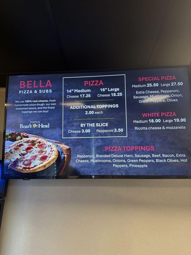 Bella Pizza & Subs