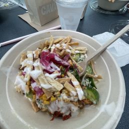 Half portioned bowl
