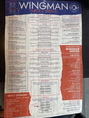 Menu photo 1 Wingman Birdz + Brewz Walla Walla, WA