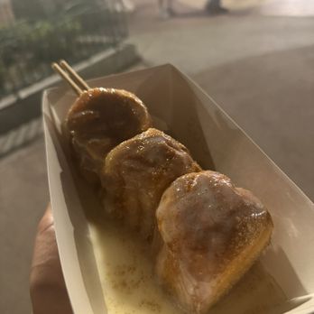 Blue Ribbon Corn Dogs - Deep Fried Hawaiian Rolls - Food Stands Near Me - Anaheim, California Blue Ribbon Corn Dogs - Deep Fried Hawaiian Rolls - Food Stands Near Me - Anaheim, California