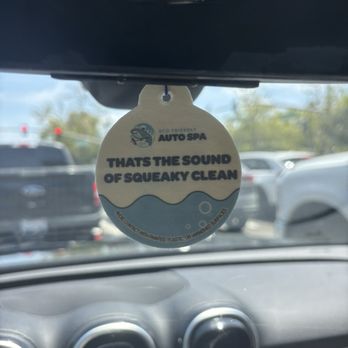 Eco Friendly Auto Spa - Free sticker that smells fresh!!! - Car Wash Near Me - Carlsbad, California