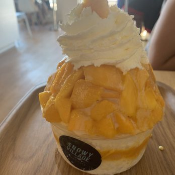 Snowy Village - The mango was sooo soft! - Shaved Ice Near Me - Seattle, Washington Snowy Village - The mango was sooo soft! - Shaved Ice Near Me - Seattle, Washington
