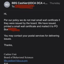 California Board of Behavioral Sciences