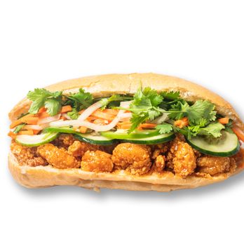 Banh Mi Boys - Honey Sriracha Shrimp Banh Mi - Vietnamese Near Me - Plano, Texas Banh Mi Boys - Honey Sriracha Shrimp Banh Mi - Vietnamese Near Me - Plano, Texas