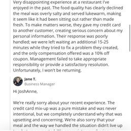 Review flagged and removed but unsure how when it's MY personal information that got out. Tsk tsk.
