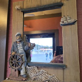 Harbor Inn Seafood - A decoration piece hanging from one of the walls as one enters the restaurant. - Seafood Near Me - Roanoke, Virginia