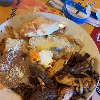 Los Chilakillers - Longhorn chilaquiles with the campachana - Mexican Near Me - Austin, Texas