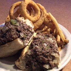 Dolphin bar & grill - Just had steak and cheese.  Unbelievable! Saw the turkey club next time I'm getting it.