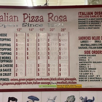 Italian Pizza Rosa - Decent prices, remember it's a small business - Italian Near Me - Anaheim, California Italian Pizza Rosa - Decent prices, remember it's a small business - Italian Near Me - Anaheim, California