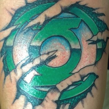 Villain Tattoo Studio - green lantern - Piercing Near Me - Bronx, New York