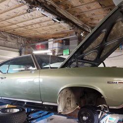 Adams Service Center - 1969 Chevelle here for upper control arm bushings and an alignment. We do love working on classics.