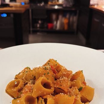 Otto & Pepe - Paccheri Doppio pomodoro - Desserts Near Me - Miami, Florida Otto & Pepe - Paccheri Doppio pomodoro - Desserts Near Me - Miami, Florida