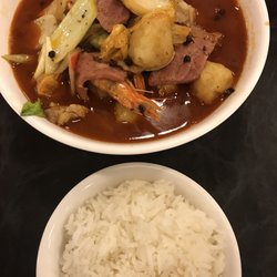 美心 MeiXin Chinese - Ma La Tang and Steamed rice