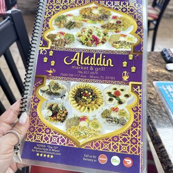 Aladdin Market & Grill - Menu. - Mediterranean Near Me - Miami, Florida Aladdin Market & Grill - Menu. - Mediterranean Near Me - Miami, Florida