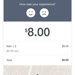 Kona Ice Temecula Valley & Corona - Credit card receipt