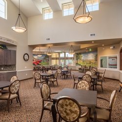 ActivCare Laguna Hills - A "living wall" brings the outdoors inside.